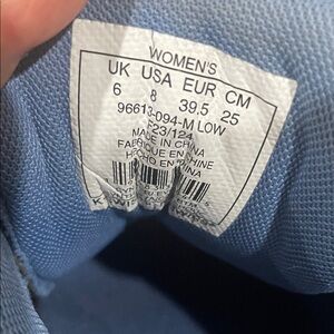 K-Swiss Navy and Coral Sneakers